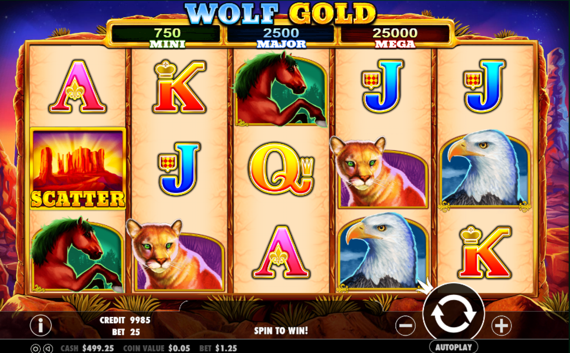 Wolf Gold logo